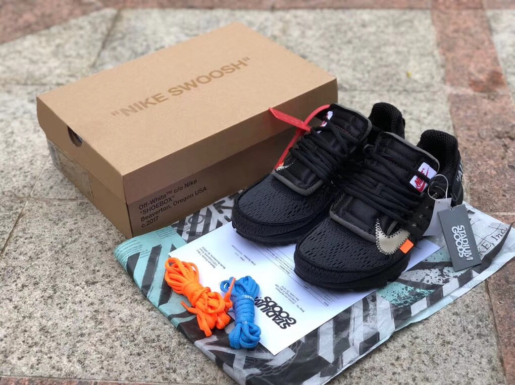 Air Presto Off White Black SneakersForKicks