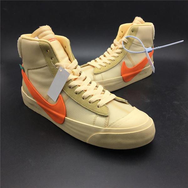 Nike blazer deals off white pumpkin