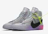 Nike Blazer Mid Off-White Wolf Grey Serena "Queen"